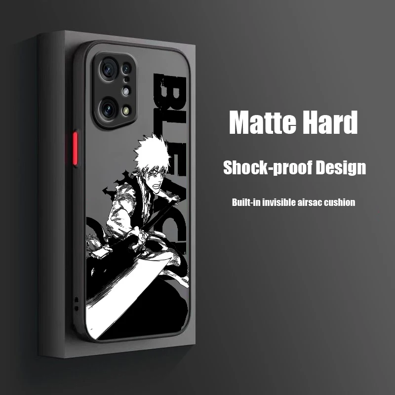 Funda translúcida de TPU para OPPO, carcasa translúcida esmerilada de Anime, para OPPO Realme 11, 20, 9, 9i, 8i, 8, 7i, 6S, 6i, 6, 5i, 5 Pro Plus - imagen 3