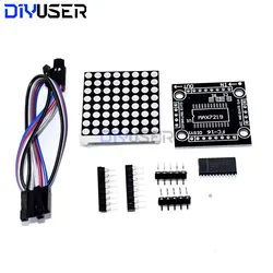 Módulo Matrix LED MAX7219 DIYUSER para Arduino - Conexión Modular
