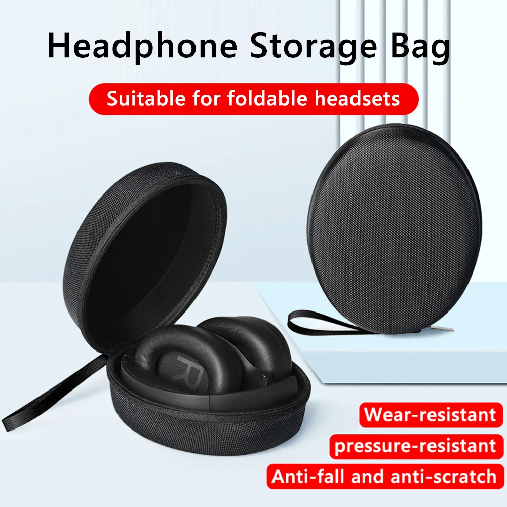Estuche rígido de EVA para auriculares inalámbricos, estuche protector para auriculares Sony WH-1000XM5/WH-CH720N, JBL T450BT, T500BT, T510BT