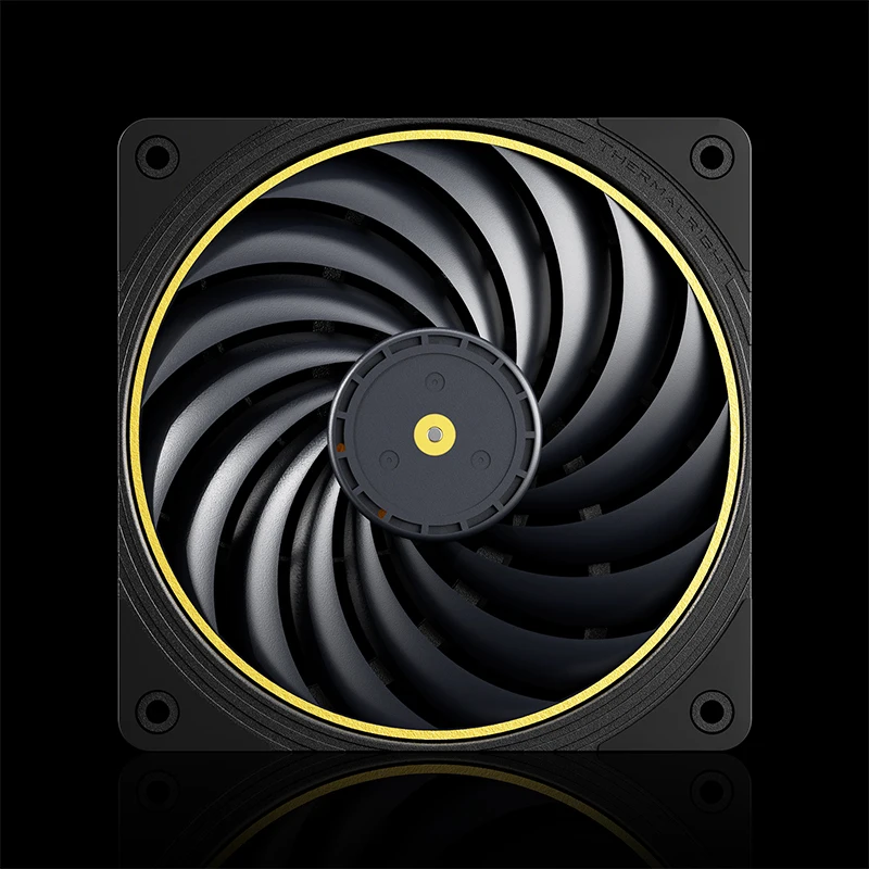 Thermalright TL-B12015 EXTREM ventilador de refrigeración del chasis de 12cm/120x120x15mm/puestos de ventilador LCP/rodamientos de bolas dobles/bajo ruido/marco de PPS - imagen 2