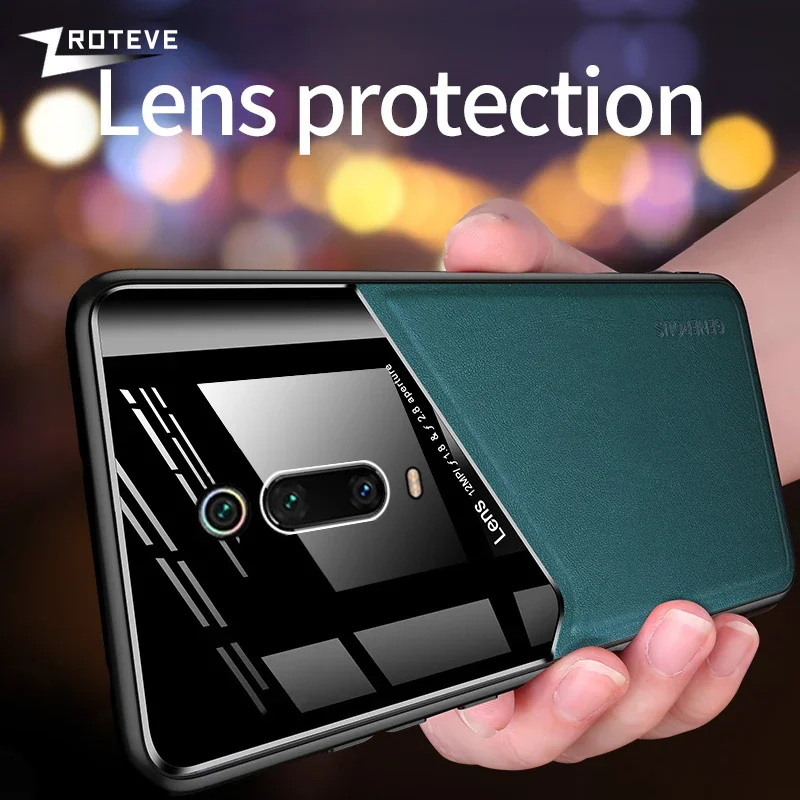 Funda Mi9T Pro ZROTEVE de cuero PU para coche, funda dura magnética para PC para Xiaomi Mi 9T Pro Xiomi Redmi K20 para Xiaomi 9T Mi9T Pro - imagen 5