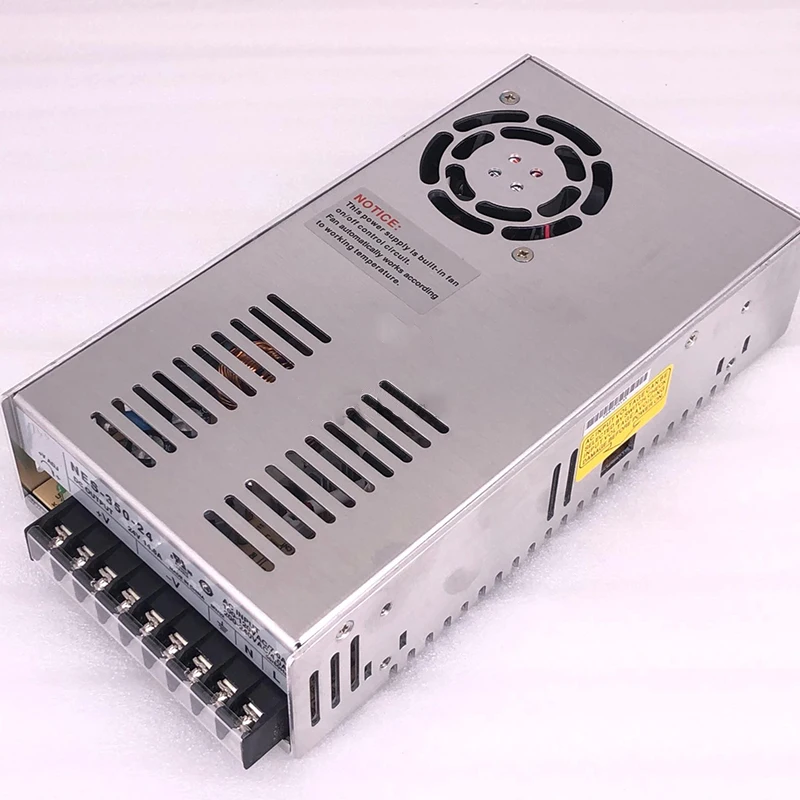 NES-350-24 24V-14.6A 350W para transformador MW fuente de alimentación conmutada CC Control Industrial LED voltaje estabilizado CC - imagen 2