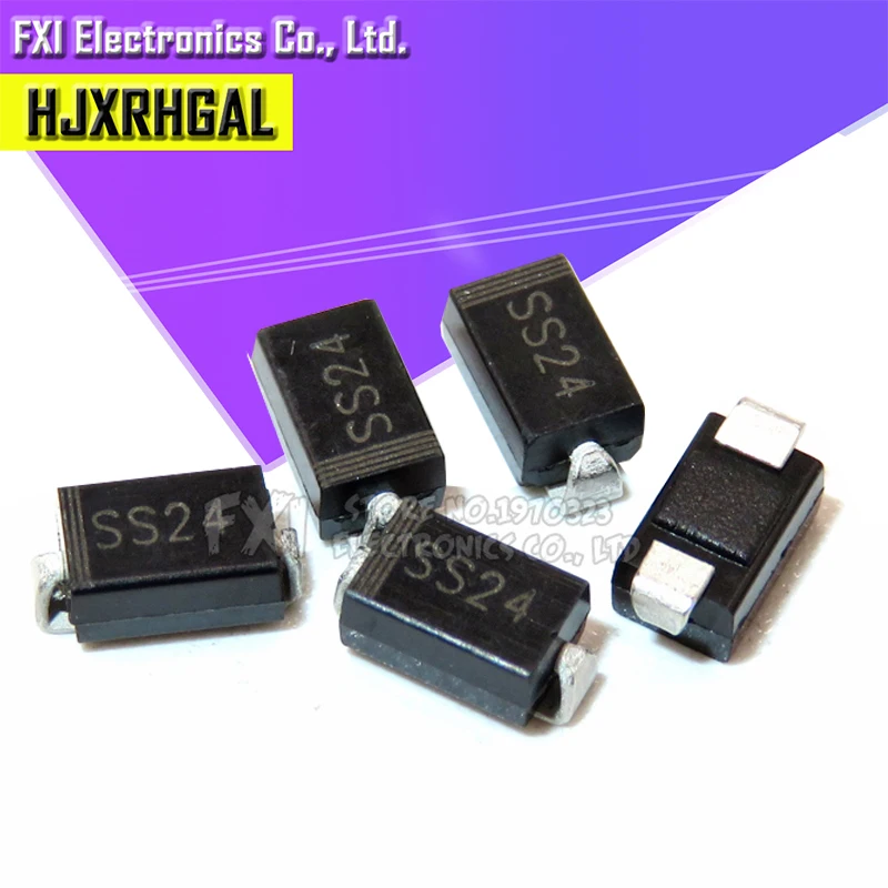 Diodo rectificador 1N5819 SS14 1N5822 SS34 1N4004 1N4007 SS16 1N5817 SS12 SMA, 100 piezas, SS110 SS36 SS24 SR2100 SS210 SS310 M7 M5 M4 - imagen 4