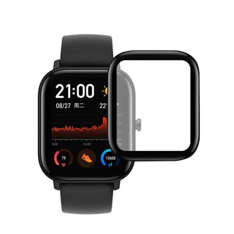 Película protectora de pantalla para reloj inteligente, cristal templado 3D para Amazfit GTS, xiaomi huami, Amazfit GTS, 1 unidad, 2 unidades, 5 unidades