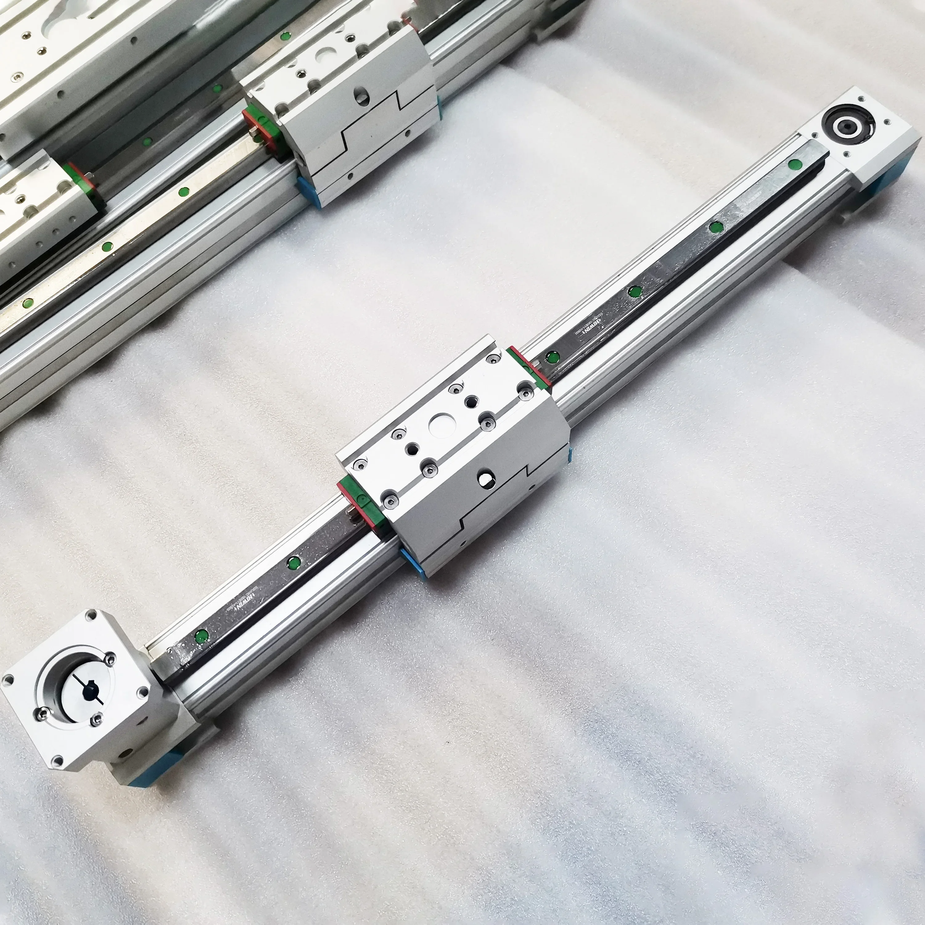 Brazo robótico de un solo eje de 60mm de ancho, módulo de guía lineal de transmisión por correa de carrera de 100mm-3900mm, actuador lineal de movimiento lineal - imagen 3