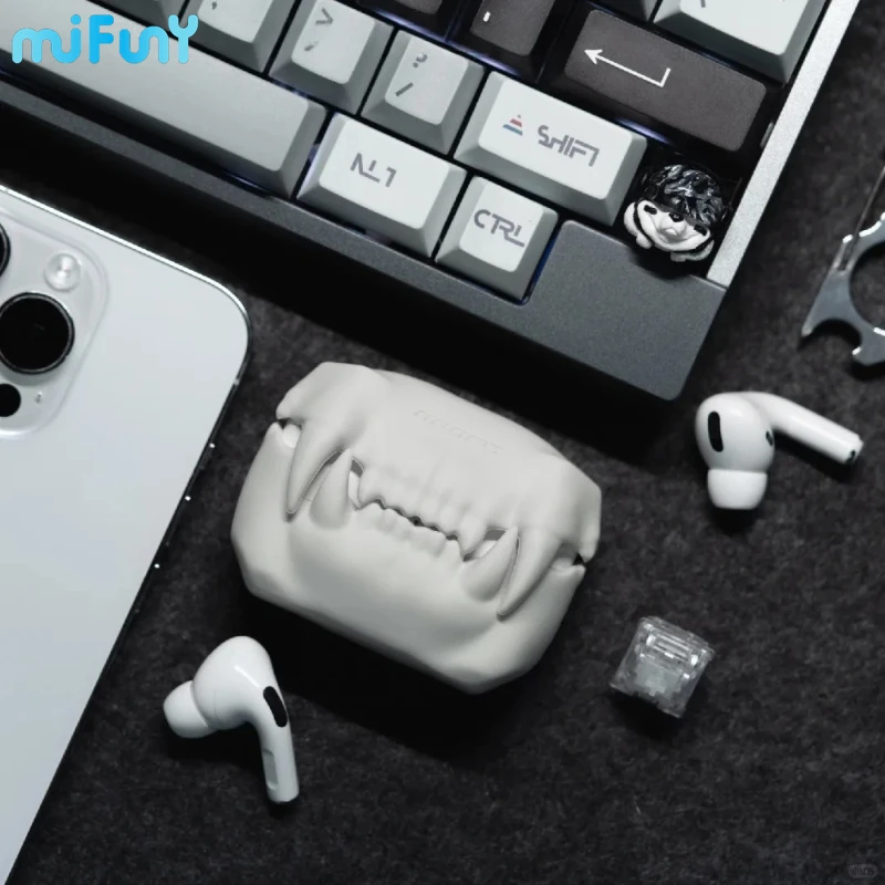 MiFuny-funda de silicona con diseño Original para Airpods, accesorios para auriculares, regalo Y2K - imagen 4