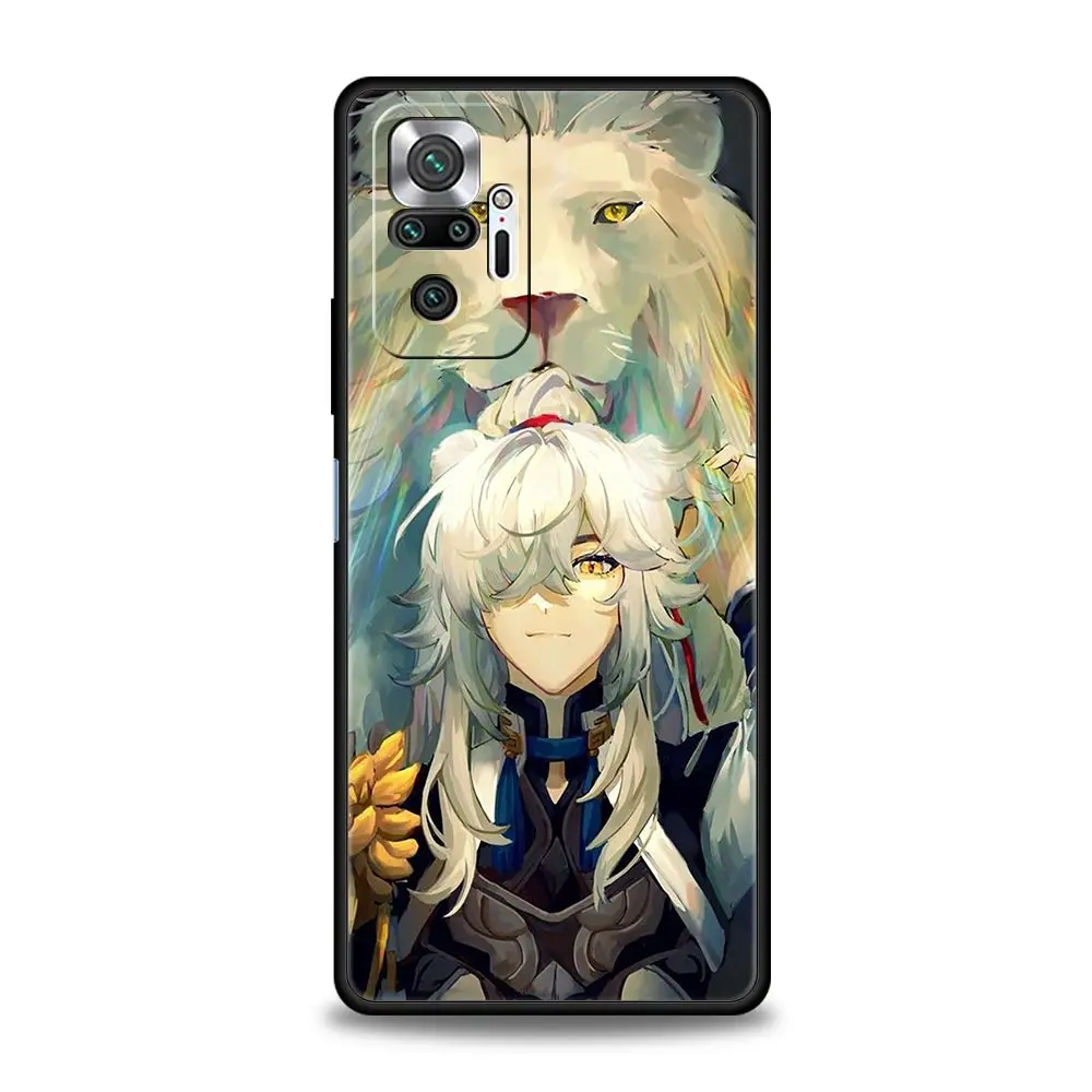 Honkai Star Rail Blade Jing Yuan funda de teléfono para Xiaomi Redmi Note 12, 5G, 11, 10 Pro Plus, 9S, 9, 8, 7, 9T, 8T, 10C, 9C, 9A, K50, cubierta de juego - imagen 3