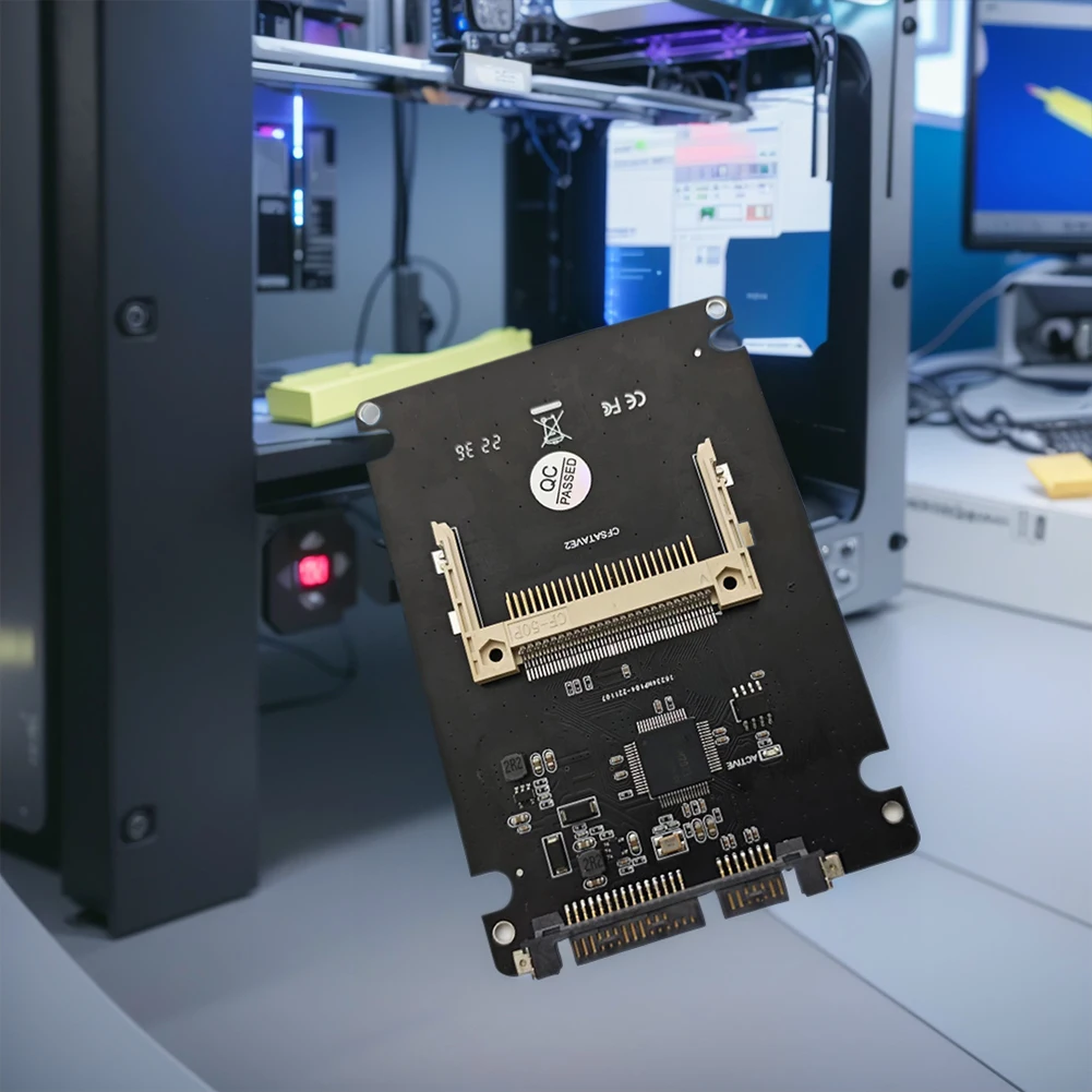 Convertidor de disco duro CF de 50 pines a 2,5 SATA de 22 Pines, compatible con tarjeta adaptadora CF I/II CF a SATA de 2,5/3,5 pulgadas para ordenador portátil y de escritorio - imagen 4