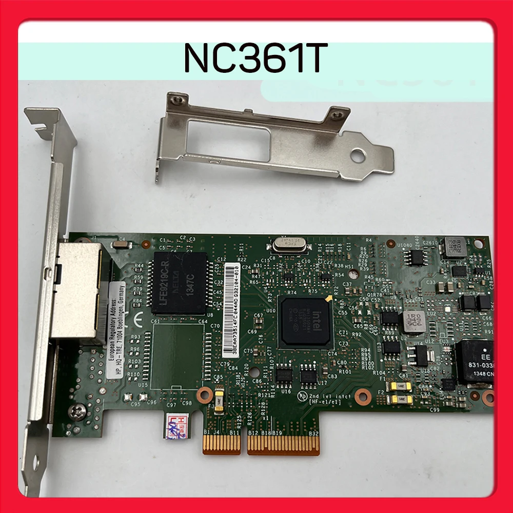 Adaptador de red Gigabit de doble puerto 652497-B21 656241-001 652495-001 NC361T