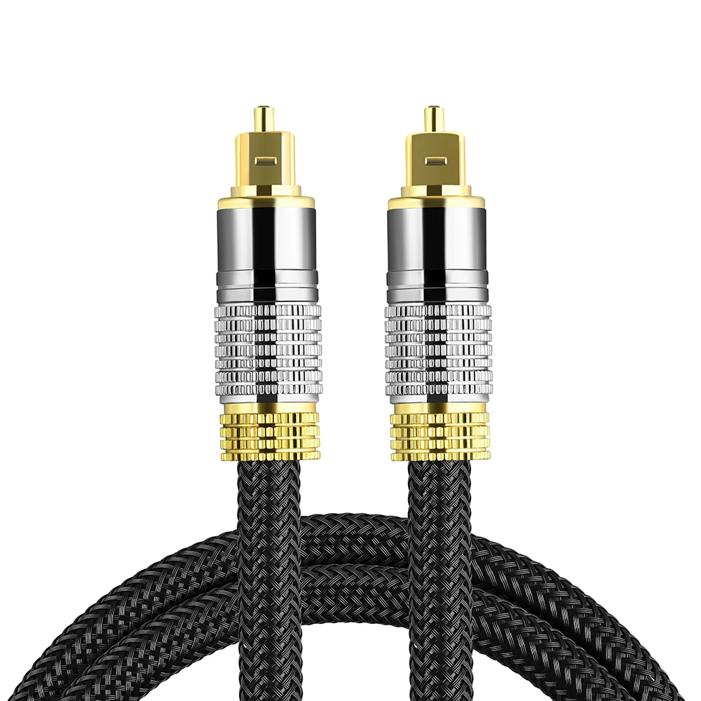 Cable de Audio óptico Digital Toslink Coaxial SPDIF Dolby 7,1 barra de sonido 5,1 Cable de fibra para barra de sonido HI-FI cine en casa PS4 Xbox - imagen 5