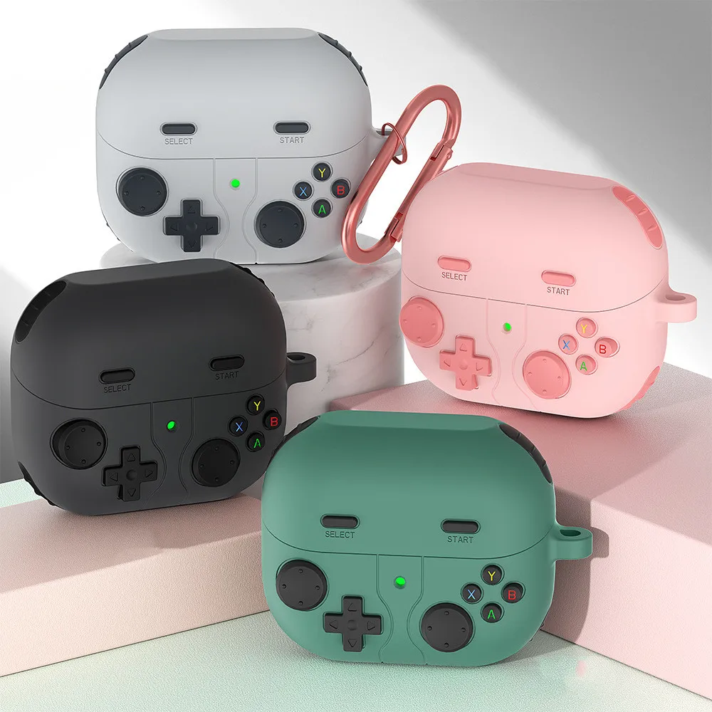 Funda de silicona a prueba de golpes para Samsung Galaxy Buds 3 / Buds 3 Pro, accesorios para auriculares, funda con gancho, Capa Fundas