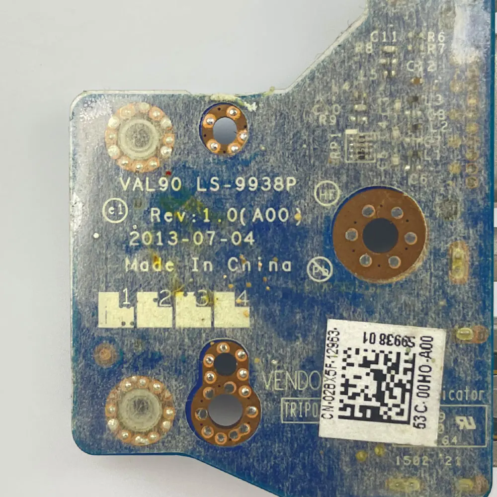 Dell Latitude E6440 Repuesto Placa de Carga USB Conector VGA - imagen 2