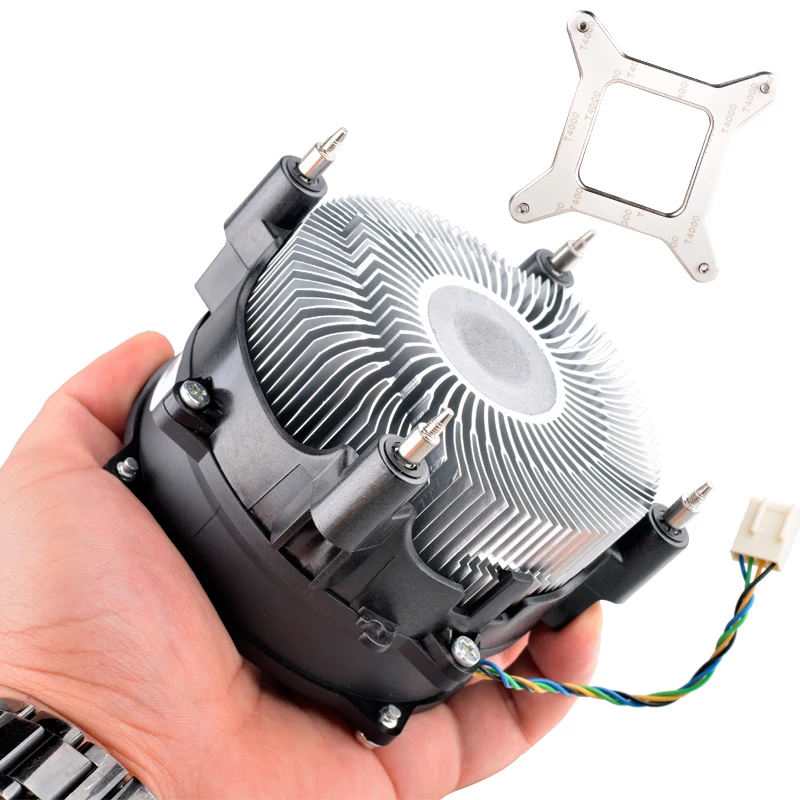 AFB0912VH Ventilador de enfriamiento de núcleo de cobre 92 mm 80 mm DC12V 0.60A 4 pines 5000 RPM Disipación de calor de aleta de aluminio para CPU de 775 pines - imagen 3