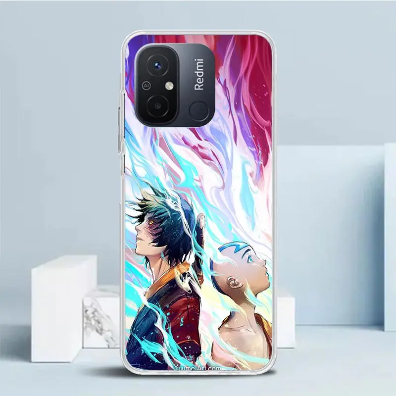 Anime Avatar el último maestro del aire funda de teléfono de llamada de silicona para Xiaomi Redmi 12 12C 13 13C 14C 10 10A 10C 9 9A 9C 9T 8 8 8A 7 7A 6 6A - imagen 4