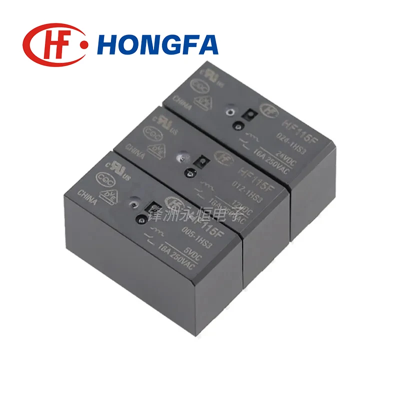 5 uds JQX HF115F - 005 012 024 -1HS3 1ZS1 1ZS3 2HS4 2ZS4 5PIN 6PIN 8A 12A 16A 5V 12V 24V relé de potencia - imagen 5