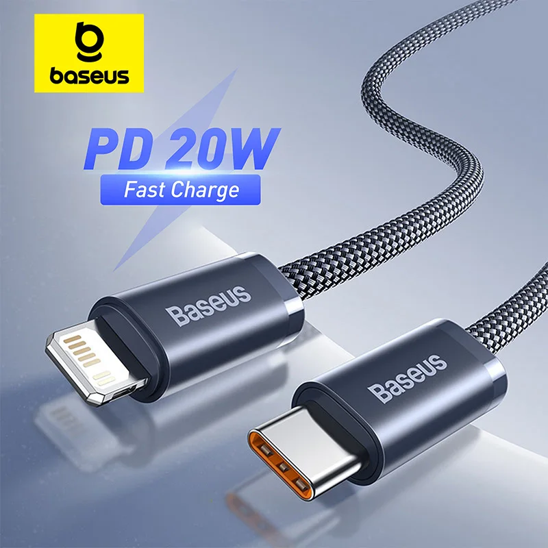 Cable USB-C Baseus para iPhone iPad y MacBook – Carga Rápida - imagen 2