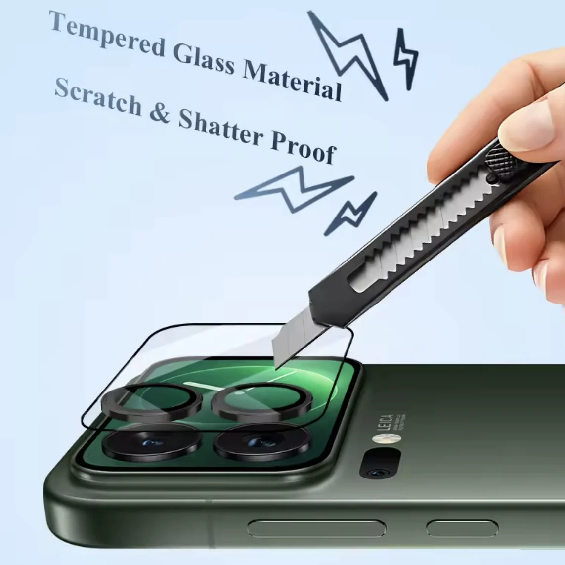 Para cámara Xiaomi 17 Pro Max Stealth, película protectora resistente a la fotografía, película resistente al vídeo con Kit de instalación Simple - imagen 5