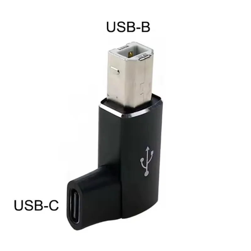 Adaptador tipo C hembra a USB-B macho, adaptador cuadrado de impresora USB 2,0 para impresora, teclado de Piano, máquina de Fax, escáner, interfaz MIDI - imagen 5