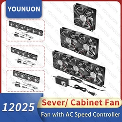 Ventilador 120mm 3000 RPM con Controlador – Servidor y Chasis
