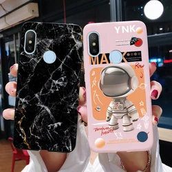 Funda TPU Xiaomi Mi A2 – Diseño Mármol Negro Antigolpes