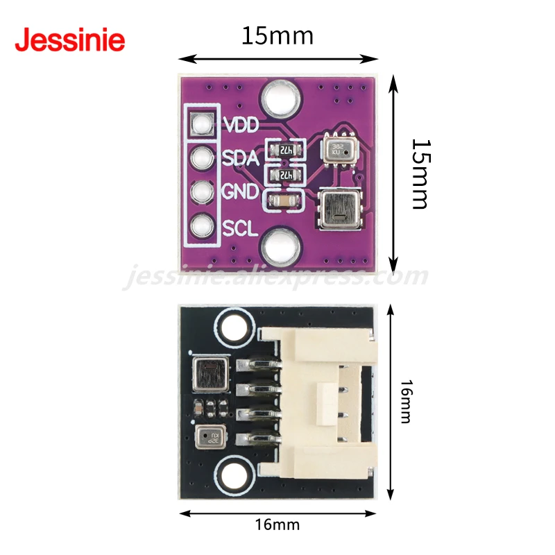 1-10 Uds AHT20 BMP280 BME280 2V 5V módulo Sensor Digital de temperatura y humedad presión atmosférica IIC DC integrado hogar inteligente - imagen 2