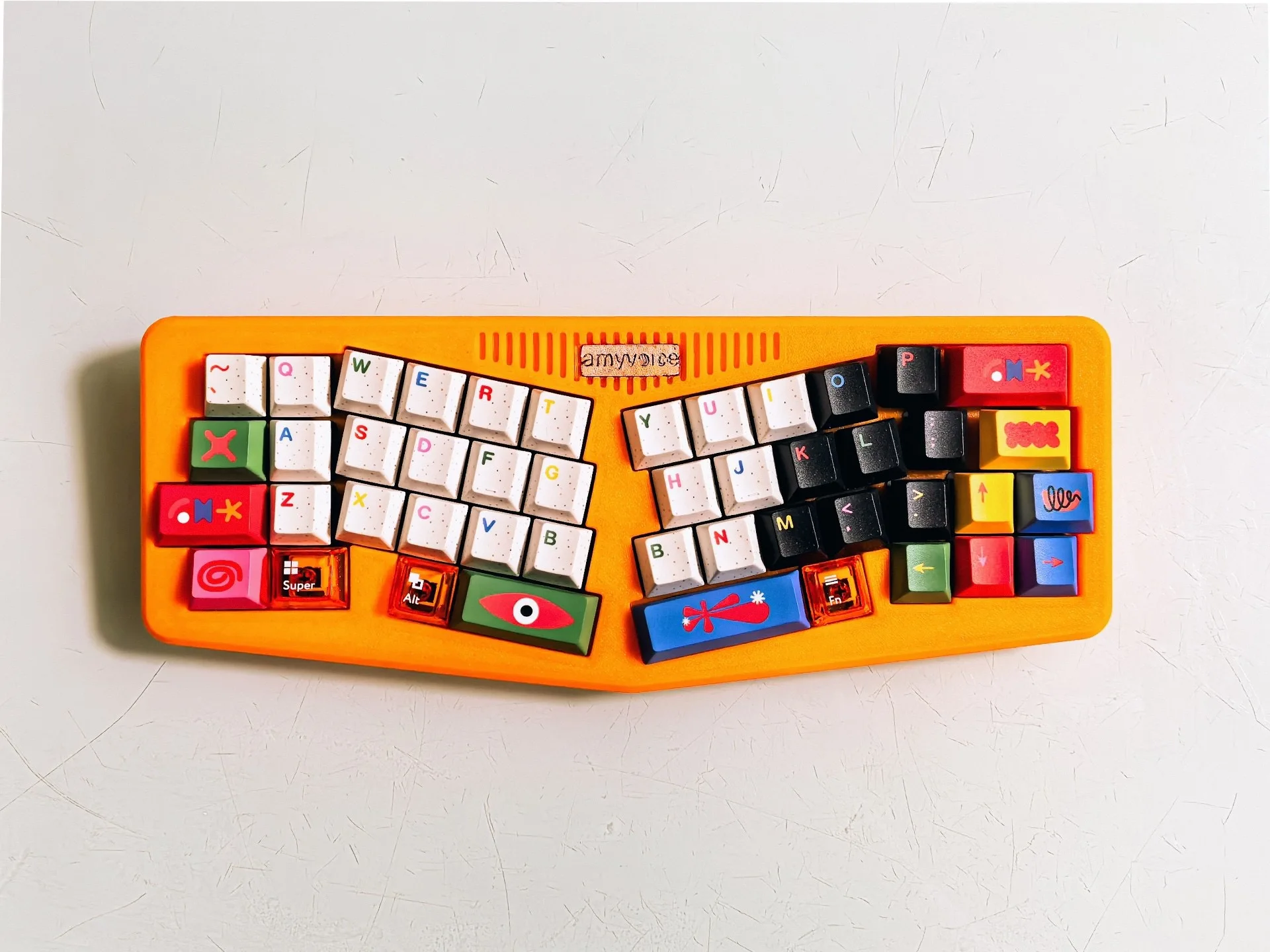 Orange Keyboard KitA