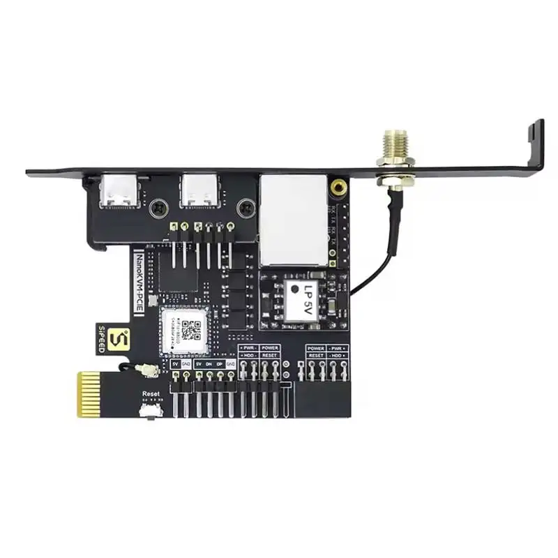Sipeed NanoKVM-PCIe Control remoto / Alimentación / Servidor de mantenimiento de escritorio UART HDMI USB RISC-V para PiKVM - imagen 4