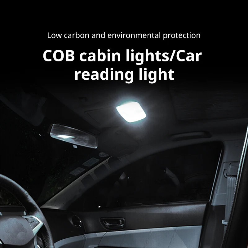 Tira de luces LED nocturna para lectura de coche, lámpara de techo Interior con interruptor de encendido y apagado para furgoneta, camión, Camper y barco, 12-24V - imagen 3