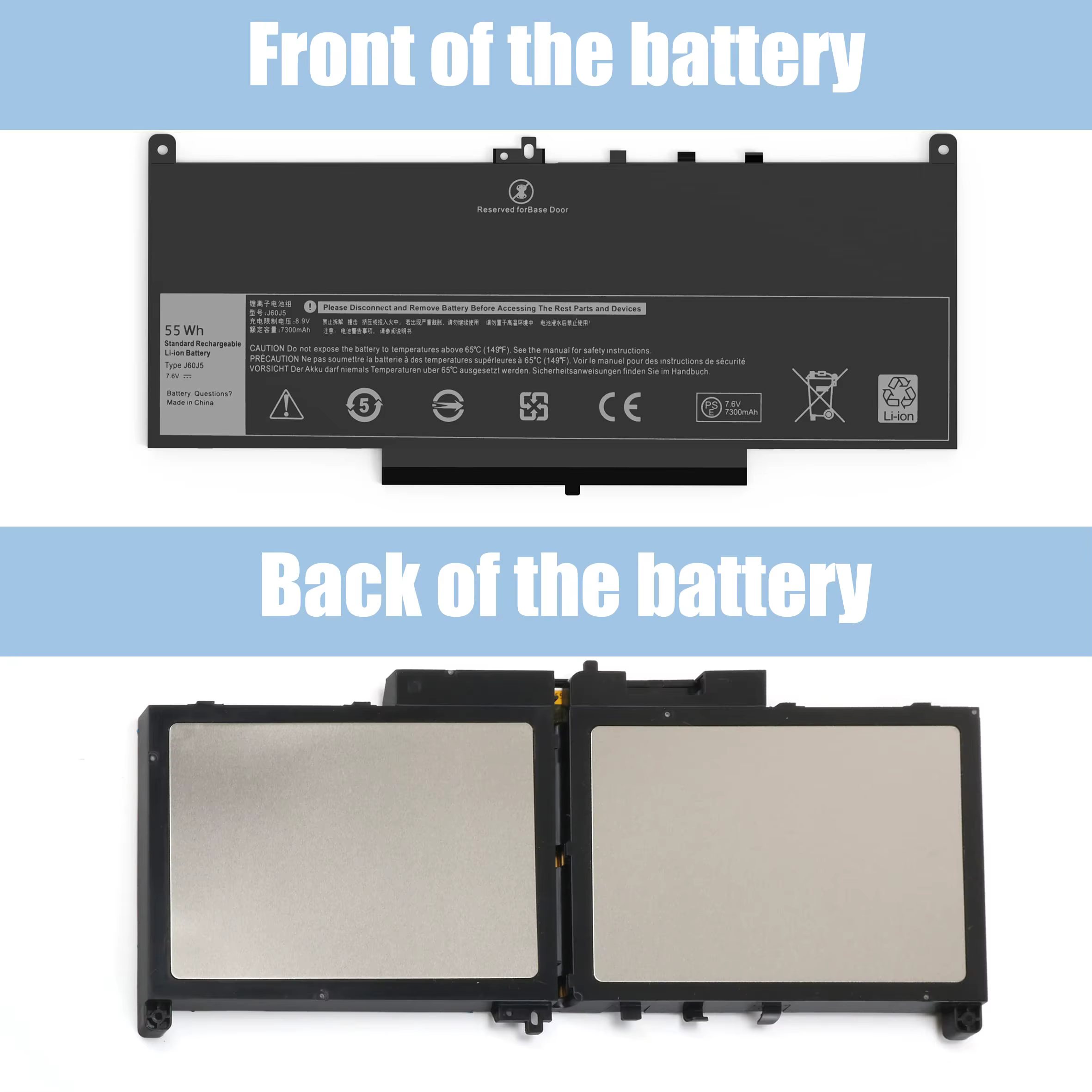 Batería Dell Latitude E7470 E7270 – Alta Capacidad - imagen 4
