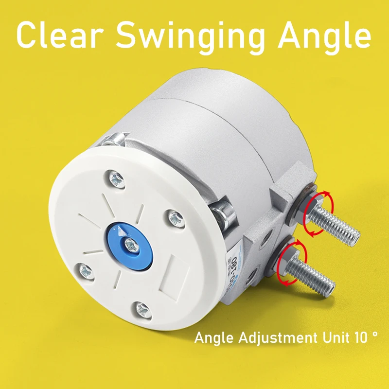 CDRS10-15-20-30-40-90 Cilindro neumático de aire oscilante giratorio de 180 grados - imagen 4