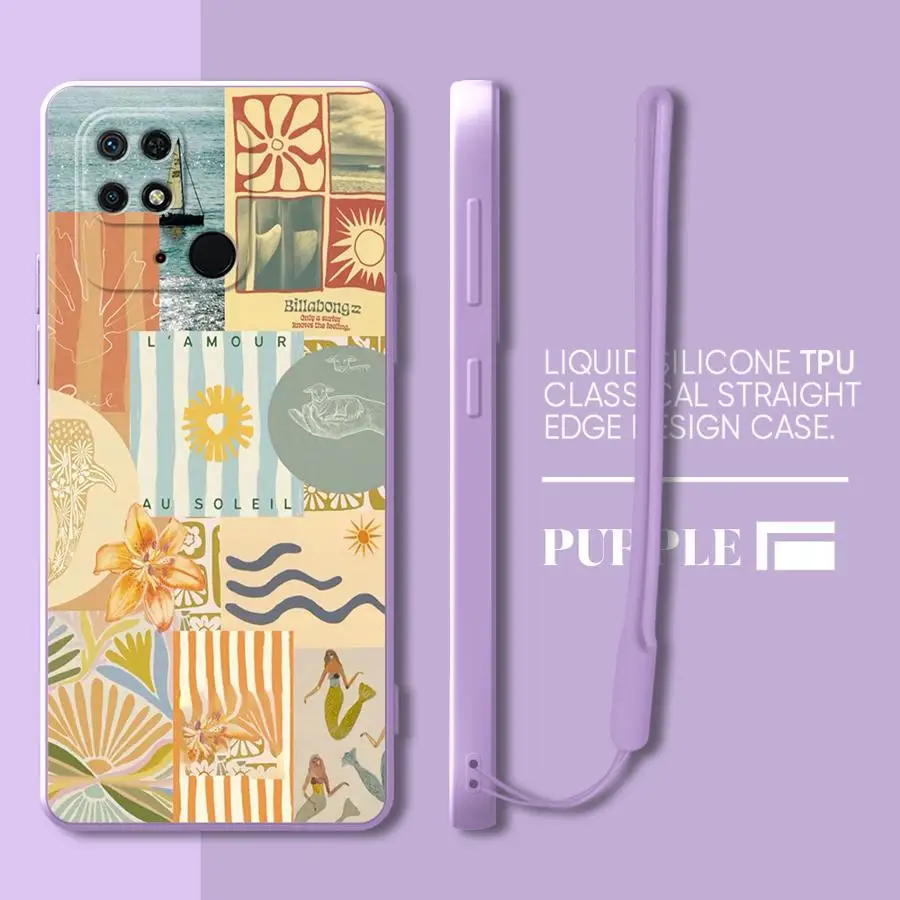 Marinc Life cangrejos langostas funda de teléfono suave para Xiaomi Redmi 13C K40 A2 9 8 12C A3x K60 A1 10 14C - imagen 3