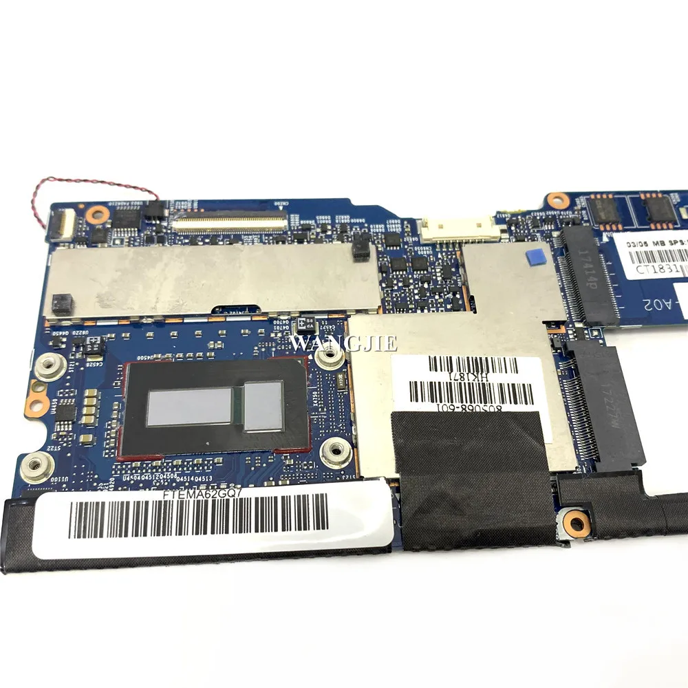 805068-001 805068-601 For HP X2 1011 G1 Laptop Motherboard With m-5y10c CPU  6050a2627001-MB-A02 100% Working - imagen 4