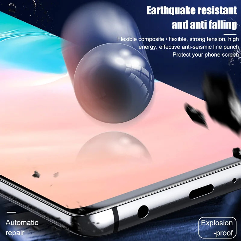 Protector de pantalla para Samsung, película de hidrogel A13, 4G, 6,6 pulgadas, F23, M33, M14, 5G, S24 Plus, S24, Ultra Galaxy Jump3, 5 unidades - imagen 5