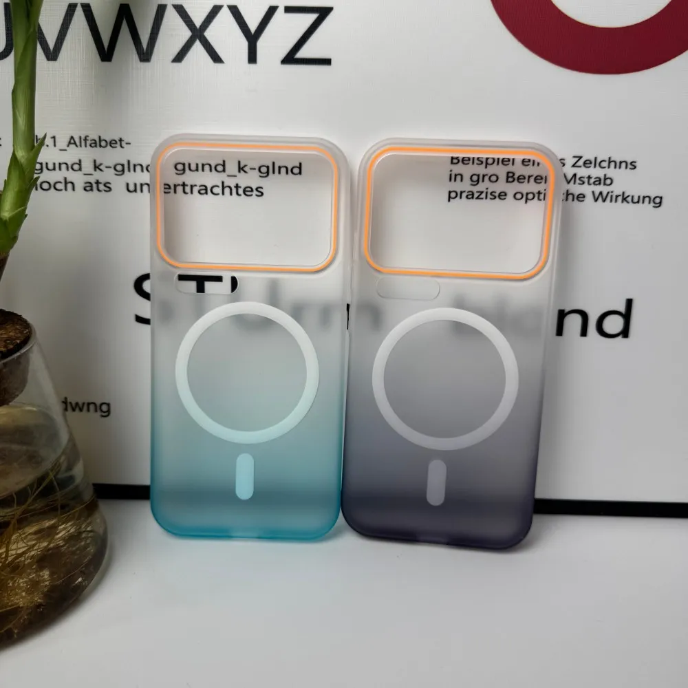 Para Xiaomi Mi 17 Pro Max funda dura de PC mate gradiente magnético MagSafe funda protectora trasera para Xiaomi Mi 17 17Pro Shell - imagen 5