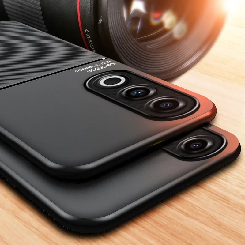 Para Oneplus ACE 3V 5G funda de silicona con soporte magnético para coche para Oneplus ACE 3V 1 + ACE 3V 3 V 5G fundas de teléfono con textura de cuero - imagen 5