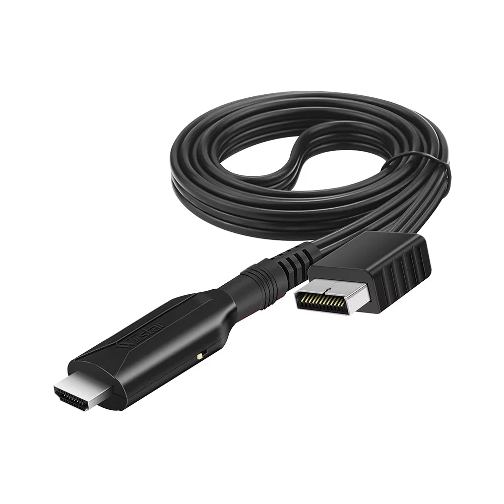 Cable para Playstation 2, adaptador convertidor Compatible con HDMI, compatible con modos de visualización de PS2/PS1 para HDTV, PC, adaptador de Cable Full HD - imagen 5