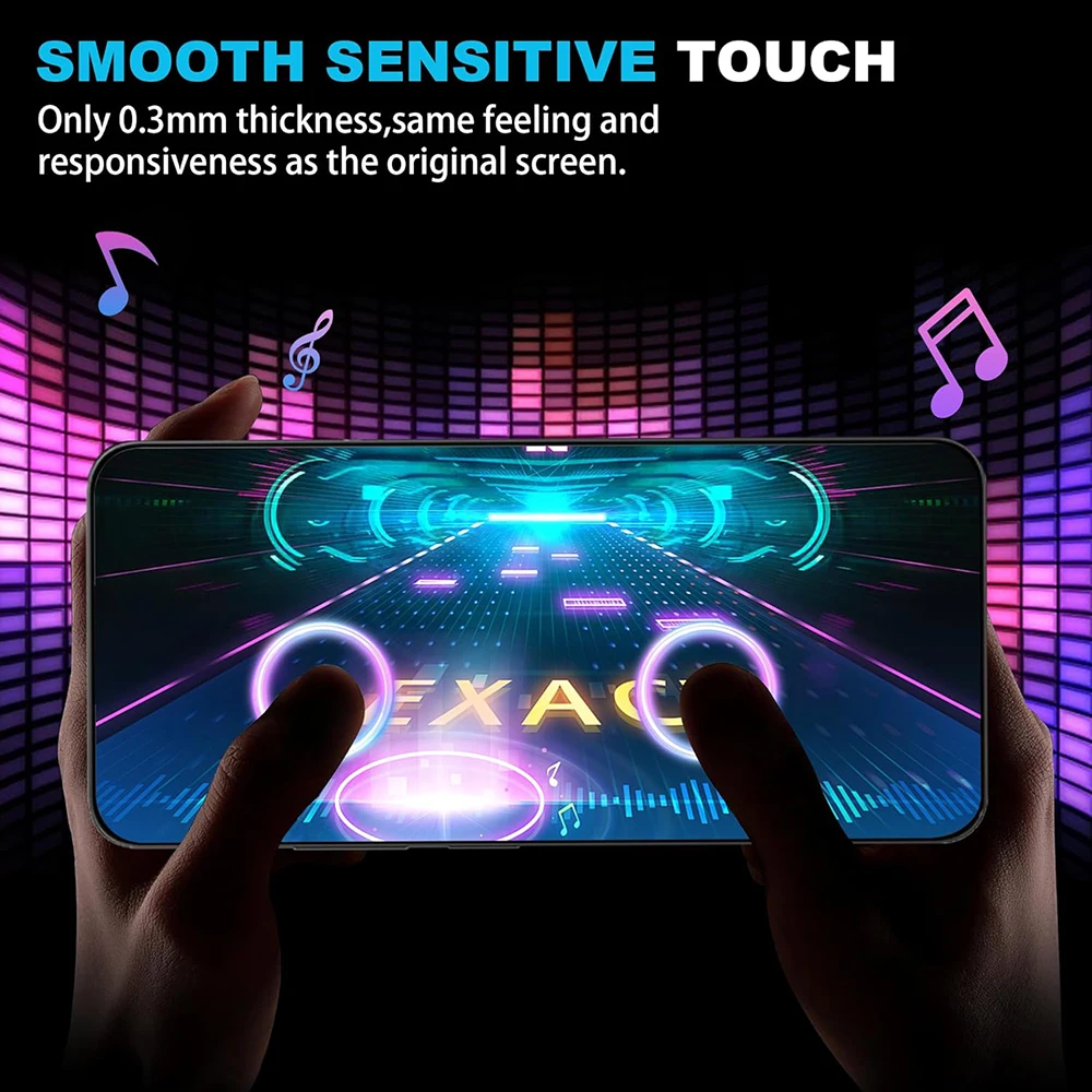 Vidrio templado para Redmi Note 13 Pro 4G 5G Protector de pantalla vidrio Protector en Xiaomi Redmi Note 13R Pro película de vidrio - imagen 4