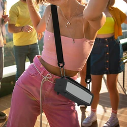 Funda de silicona portátil para viaje, bolsa protectora de transporte, funda protectora de piel para altavoz portátil Bose SoundLink Mini/Mini II