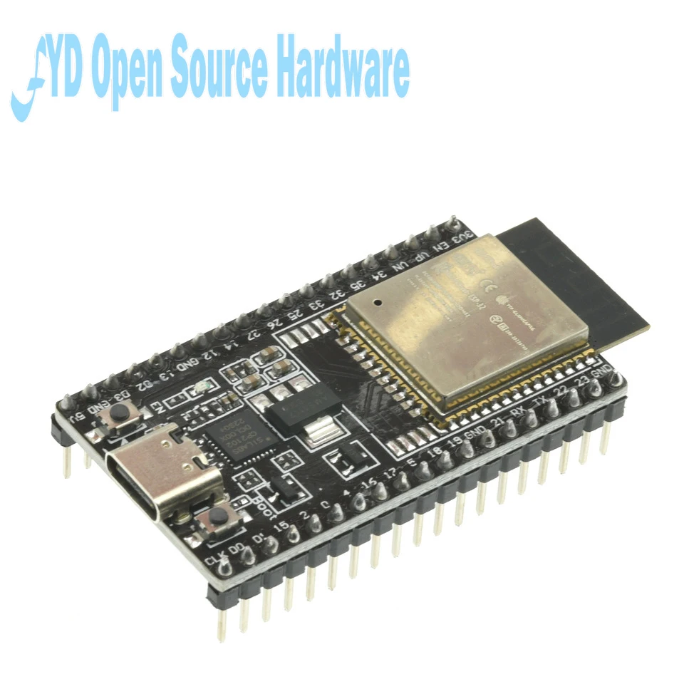 1-10 Uds ESP32-DevKitC Placa de desarrollo ESP32-32D con módulo de ESP32-WROOM-32D, Wi-Fi y BLE, CP2102 USB a UART - imagen 4