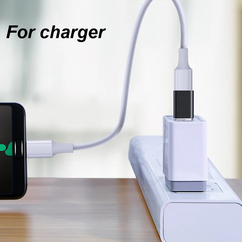 Adaptador Universal USB 3,0 OTG macho a tipo C 3,1 hembra, Cable Convertidor para cargador de coche, datos, teléfono móvil, pc, Notebook, Macbook - imagen 5