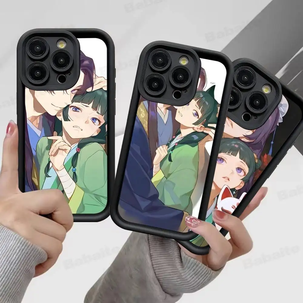 Funda de teléfono de Anime The Apothecary Diaries, funda de silicona para iPhone 17 16 15 14 13 Plus Pro Max, funda suave a prueba de golpes