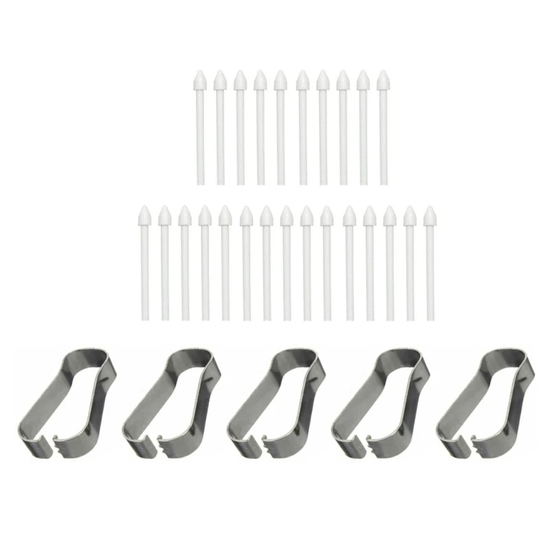 F3KE Paquete 25/50 puntas bolígrafo para pantalla táctil, para Tab S7+ S23 NOTA10 20 puntas - imagen 4