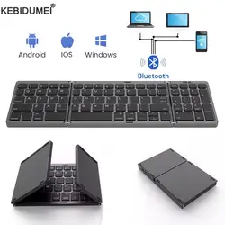 Teclado Plegable Bluetooth Inalámbrico para Tablet y Móvil