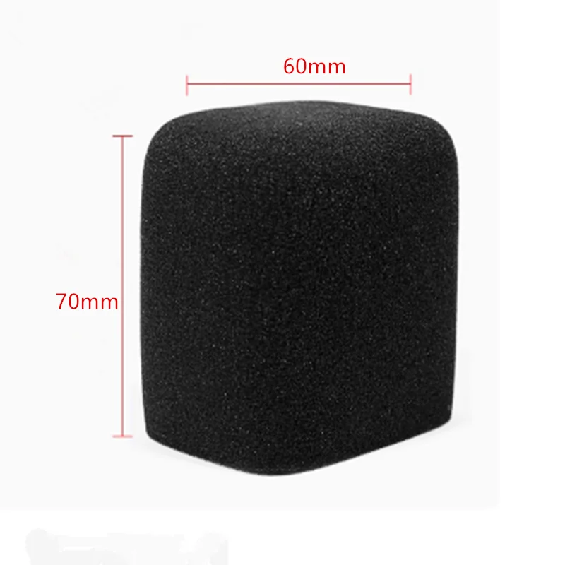 1 filtro Pop de parabrisas de micrófono de espuma para micrófonos LEWITT LCT240 249PRO 260 440 449 640 840, cubiertas de esponja a prueba de viento - imagen 5