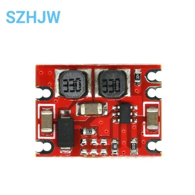 Módulo de potencia Buck Boost automático S09 DC-DC, placa reductora, entrada CC, salida de 3-15V, 3,3 V/5V, PCB electrónico DIY, 1-10 Uds. - imagen 2