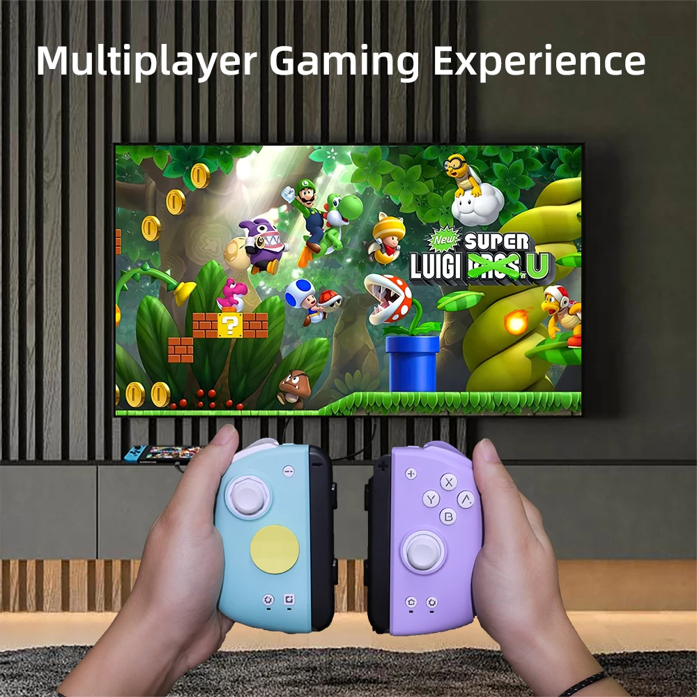 MOBAPAD M6s Gemini controlador de juego inalámbrico Bluetooth con Joystick de detección Gamepad para Nintendo Switch/Switch OLED - imagen 3