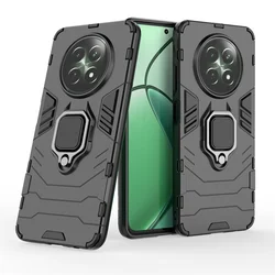 Funda antigolpes Realme 12X 5G con anillo y parachoques PC