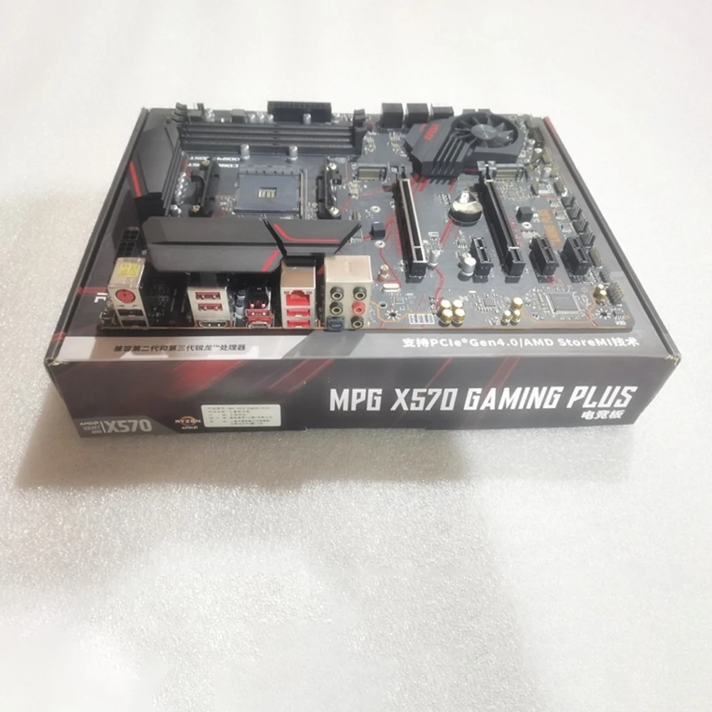 Nueva placa base MPG X570 GAMING PLUS AM4 DDR4 128G M.2 * 2 SATA3 USB3.2 Gen1 ATX X570 - imagen 5