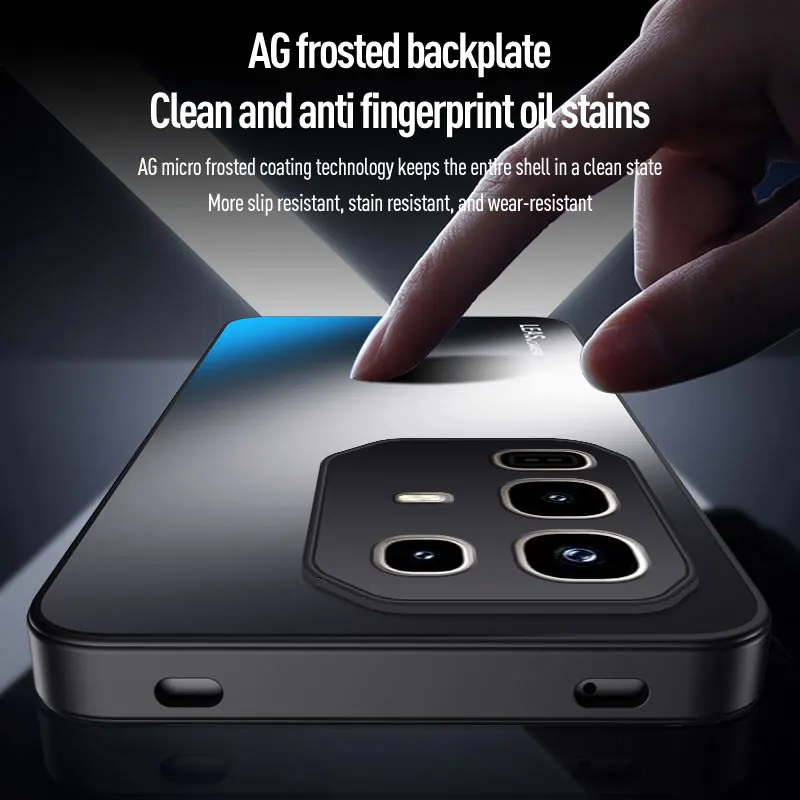 Para Infinix Note 50S 50X funda dura de PC AG mate funda protectora trasera para Infinix Note 50 Pro Plus funda completa para teléfono - imagen 3