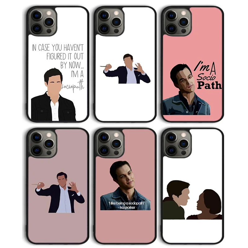 Funda trasera de teléfono Kai Parker para iPhone 17 Air 16 15 14 13 11 12 Pro Max PlusS Shell Coque